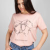 T-Shirt "IT'S ALL IN YOUR HEAD'' Ροζ