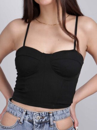 Μονόχρωμο Μπούστο Μαύρο