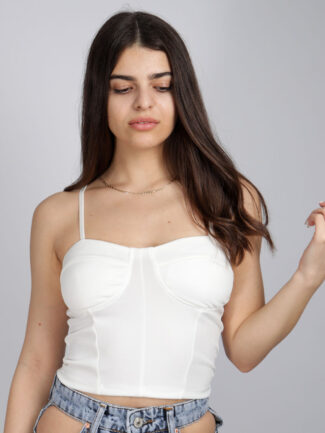 Μονόχρωμο Μπούστο Λευκό