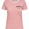 T-Shirt ONLY Ριγέ Ροζ