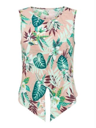 Μπλούζα Floral ONLY Αμάνκη Ροζ