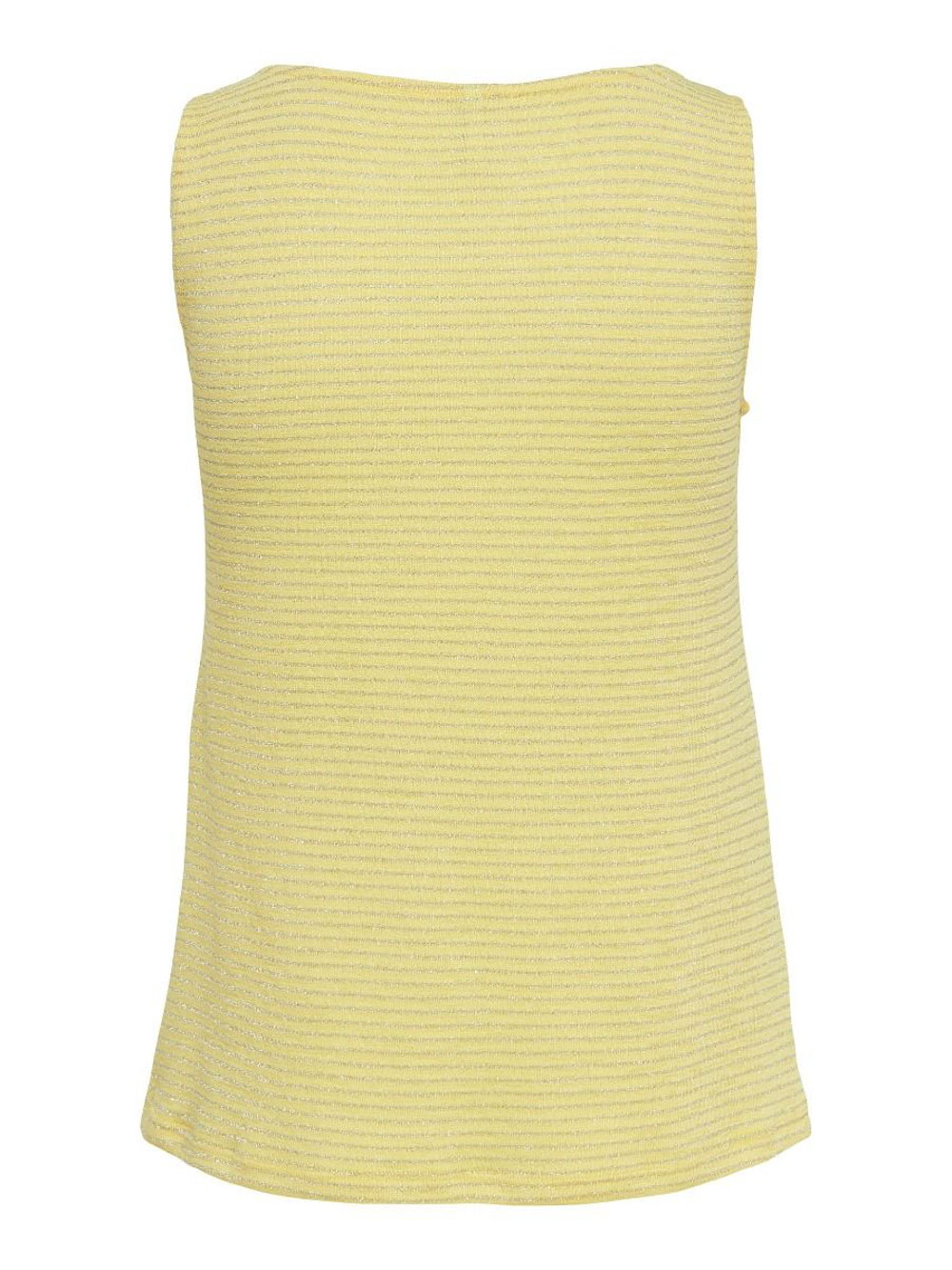 Μπλούζα καβαδούρα ONLY αραχνοΰφαντη Κίτρινη