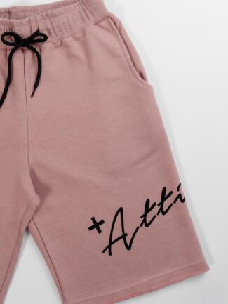 Βερμούδα Μακό Attitude Ροζ