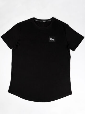 T-Shirt Attitude Floral Λεπτομέριες μαύρο