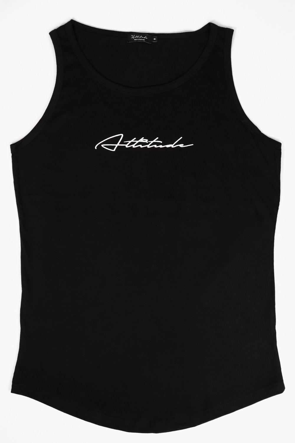 Αμάνικη Μπλούζα Attitude Μαύρη